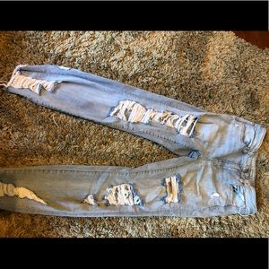 American eagle ripped jeans